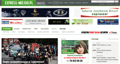 Desktop Screenshot of express-miejski.pl