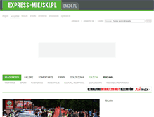 Tablet Screenshot of express-miejski.pl
